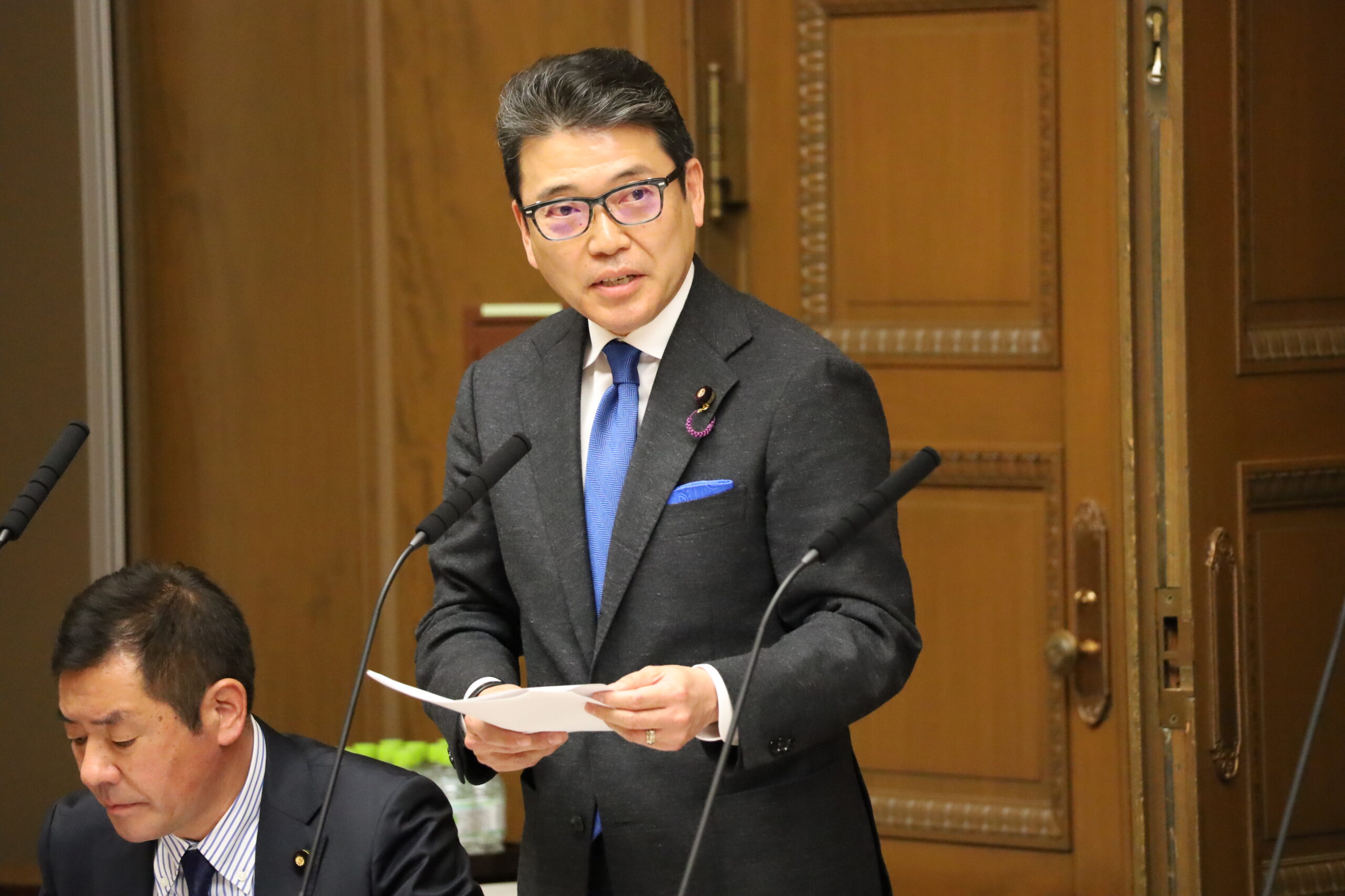 活動レポート[参・財政金融委員会にて質疑に立ちました（3月14日