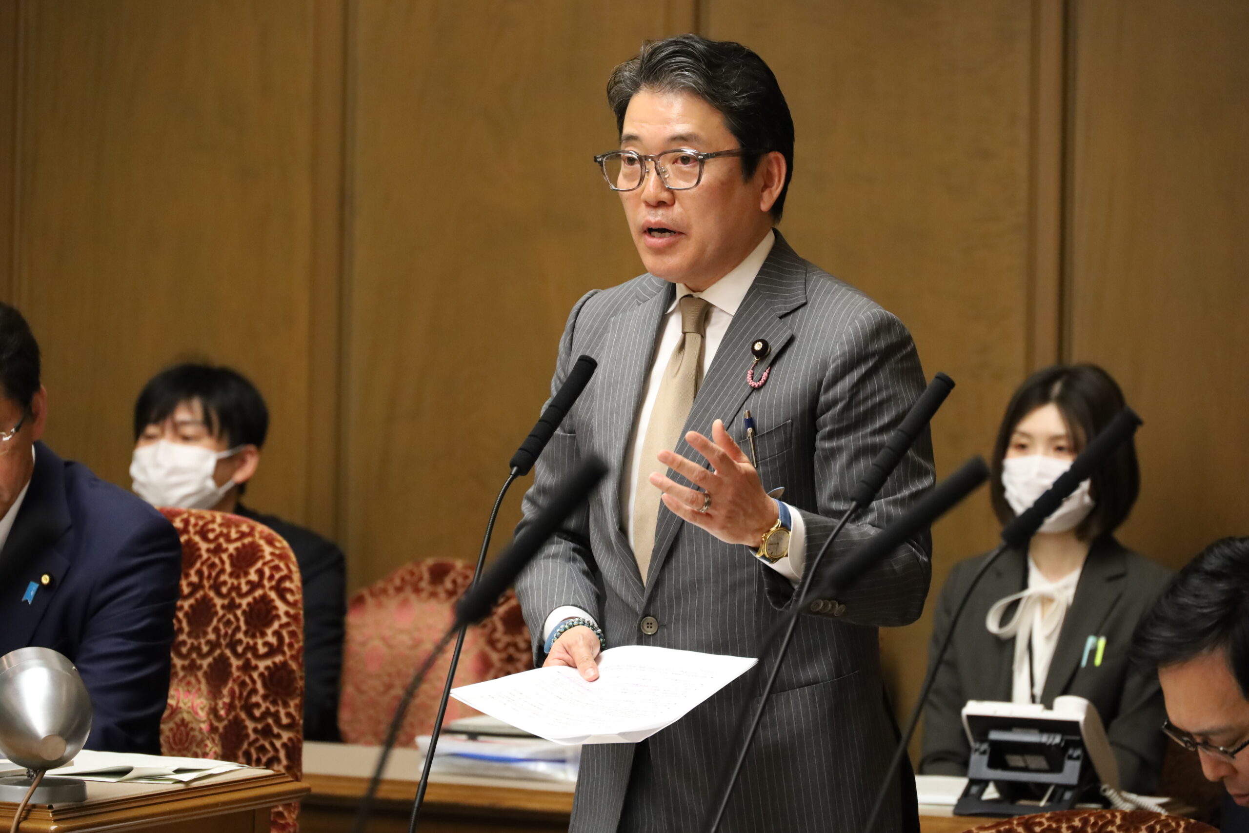 再値下げ　今井ロジン　花　二科会審査員 活動レポート[参議院財政金融委員会で質疑に立ちました（2025年3